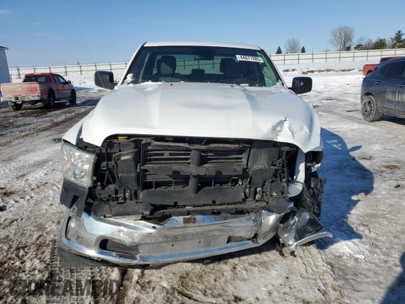 2022 Ram 1500 Tradesman with VIN 1C6RR7FG1NS163544, listed as a Copart auction lot 44877885 with 81,997 mi miles and Non repairable. Bid and sale history available at DreamBid. Image 5.