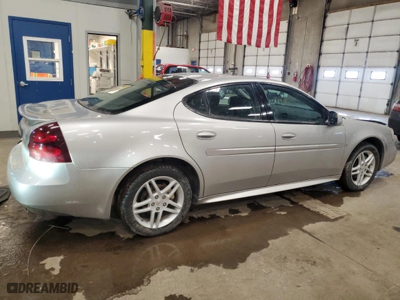 2007 Pontiac Grand Prix GT with VIN 2G2WR554871164026, listed as a Copart auction lot 44724545 with 0 mi miles and Salvage Title. Bid and sale history available at carsss.com. Image 3.