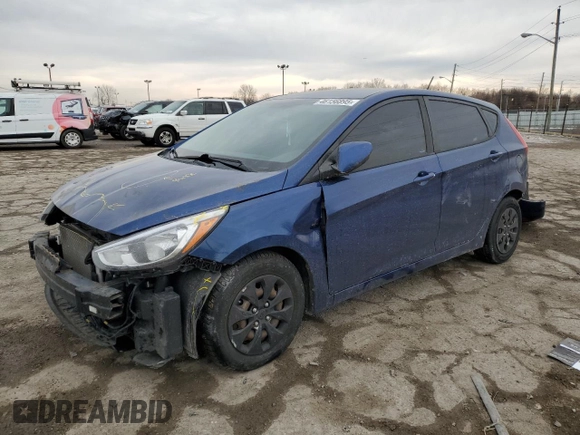 2016 Hyundai Accent SE with VIN KMHCT5AE4GU270116, listed as a Copart auction lot 46156895 with 120,137 mi miles and Clean Title. Bid and sale history available at carsss.com. Image 1.