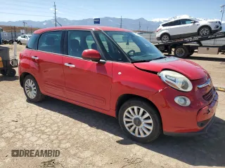 2014 FIAT 500L Easy with VIN ZFBCFABHXEZ023859, listed as a Copart auction lot 51798105 with 152,309 mi miles and Salvage Title. Bid and sale history available at carsss.com. Image 4.