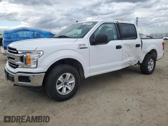 2020 Ford F-150 XL with VIN 1FTEW1E46LKF19066, listed as a Copart auction lot 49063005 with 114,277 mi miles and Clean Title. Bid and sale history available at carsss.com. Image 1.