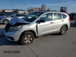2015 Honda CR-V LX z VIN 3CZRM3H34FG701697, wystawiony jako Copart lot #55230955 z przebiegiem Nie podano mil oraz Szkoda całkowita • Salvage title. Historia ofert i sprzedaży dostępna na DreamBid. Obrazek 1.