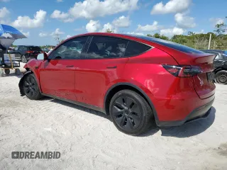 2024 Tesla Model Y Long Range с VIN 7SAYGDEE4RA325145, выставлен на аукционе Copart как лот 61132955 с пробегом 16 659 миль миль и Списание • Salvage title. История ставок и продаж доступна на DreamBid. Изображение 2.