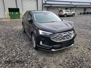 2019 Ford Edge Titanium with VIN 2FMPK4K95KBC20405, listed as a Copart auction lot 50784865 with 63,145 mi miles and Salvage Title. Bid and sale history available at carsss.com. Image 15.