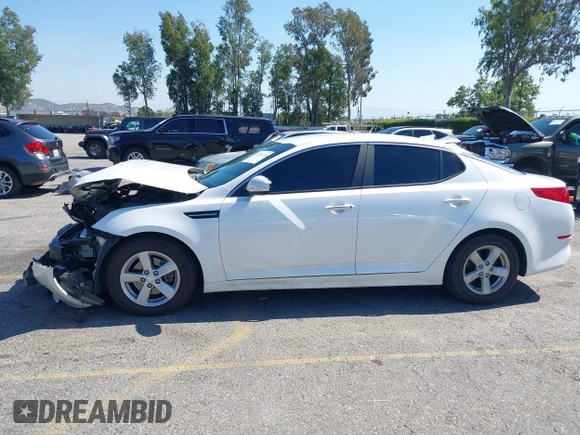 2015 Kia Optima LX z VIN KNAGM4A71F5594595, wystawiony jako IAAI lot #42226773 z przebiegiem 133 194 mil mil oraz . Historia ofert i sprzedaży dostępna na DreamBid. Obrazek 14.