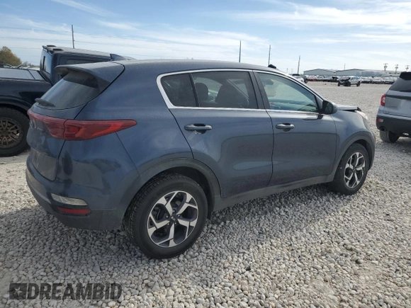 2020 Kia Sportage LX with VIN KNDPM3AC1L7710453, listed as a Copart auction lot 49140155 with 87,325 mi miles and Salvage Title. Bid and sale history available at DreamBid. Image 3.