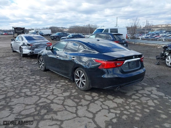 2016 Nissan Maxima 3.5 SV with VIN 1N4AA6AP8GC900823, listed as a IAAI auction lot 41498239 with NaN miles. Bid and sale history available at carsss.com. Image 3.