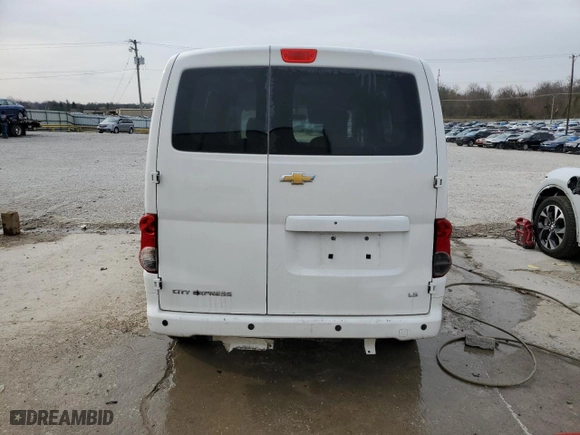 2015 Chevrolet City Express Cargo Van LS with VIN 3N63M0YN4FK723236, listed as a Copart auction lot 48875845 with 0 mi miles and Salvage Title. Bid and sale history available at carsss.com. Image 6.