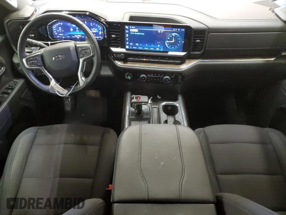 2023 Chevrolet Silverado 1500 RST with VIN 2GCUDEED3P1152321, listed as a Copart auction lot 47077775 with 43,626 mi miles and Salvage Title. Bid and sale history available at DreamBid. Image 8.