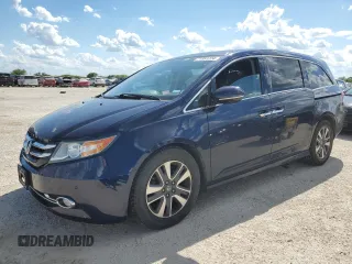 2017 Honda Odyssey Touring с VIN 5FNRL5H95HB015962, выставлен на аукционе Copart как лот 71351224 с пробегом 74 949 миль миль и Списание • Salvage title. История ставок и продаж доступна на DreamBid. Изображение 1.