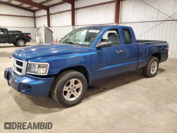 2011 Ram Dakota Bighorn/Lonestar with VIN 1D7RW3BK8BS670446, listed as a Copart auction lot 87371804 with 104,376 mi miles and Salvage Title. Bid and sale history available at carsss.com. Image 1.