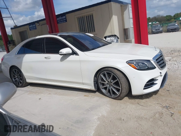 2018 Mercedes-Benz S 560 with VIN WDDUG8GB3JA380620, listed as a IAAI auction lot 41722426 with 94,007 mi miles and . Bid and sale history available at carsss.com. Image 13.