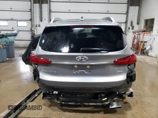 2019 Hyundai Santa Fe Ultimate with VIN 5NMS5CAD2KH135223, listed as a Copart auction lot 52534625 with 93,048 mi miles and Salvage Title. Bid and sale history available at DreamBid. Image 6.