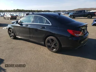 2018 Mercedes-Benz CLA 250 with VIN WDDSJ4EB6JN541460, listed as a Copart auction lot 44837793 with 36,437 mi miles and . Bid and sale history available at DreamBid. Image 2.