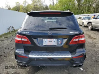 2015 Mercedes-Benz M 63 AMG with VIN 4JGDA7EB5FA549984, listed as a Copart auction lot 51907984 with 132,030 mi miles and Salvage Title. Bid and sale history available at carsss.com. Image 6.