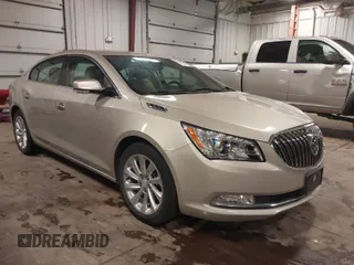 2014 Buick LaCrosse Leather with VIN 1G4GB5G30EF188671, listed as a IAAI auction lot 40724766 with 129,724 mi miles. Bid and sale history available at carsss.com. Image 1.