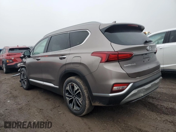 2019 Hyundai Santa Fe Ultimate with VIN 5NMS5CAA3KH052146, listed as a Copart auction lot 86600694 with 67,801 mi miles and Salvage Title. Bid and sale history available at carsss.com. Image 2.