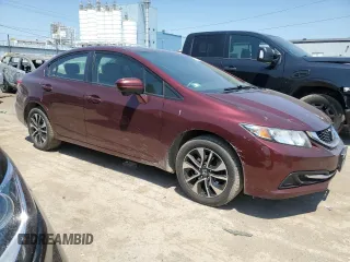 2014 Honda Civic Sedan EX with VIN 19XFB2F87EE027143, listed as a Copart auction lot 57973734 with 135,664 mi miles and Salvage Title. Bid and sale history available at carsss.com. Image 4.