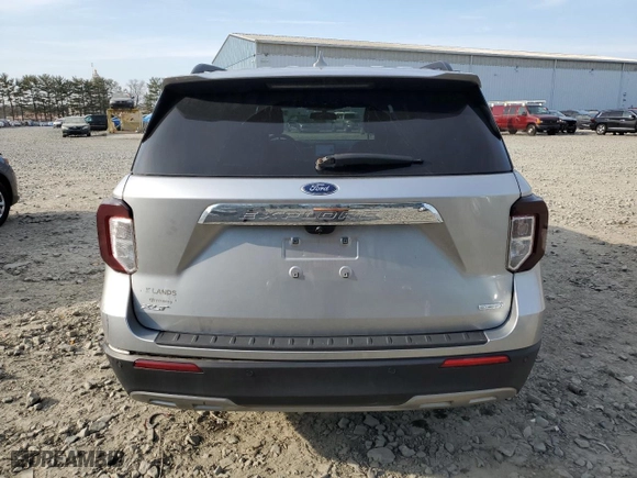 2020 Ford Explorer XLT with VIN 1FMSK7DH8LGB03895, listed as a Copart auction lot 48538615 with 70,571 mi miles and Salvage Title. Bid and sale history available at carsss.com. Image 6.