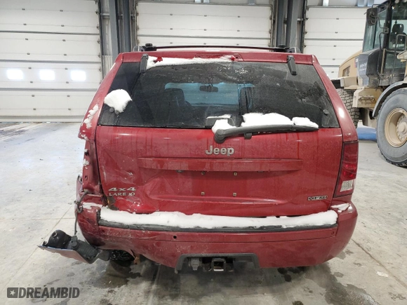 2010 Jeep Grand Cherokee Laredo with VIN 1J4RR4GT9AC123357, listed as a Copart auction lot 45280355 with 188,050 mi miles and Clean Title. Bid and sale history available at carsss.com. Image 6.