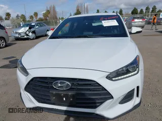 2019 Hyundai Veloster 2.0 with VIN KMHTG6AF4KU019642, listed as a IAAI auction lot 41885392 with 96,340 mi miles. Bid and sale history available at carsss.com. Image 13.