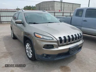 2017 Jeep Cherokee Latitude with VIN 1C4PJLCB3HW535181, listed as a IAAI auction lot 41877270 with 208,159 mi miles and . Bid and sale history available at carsss.com. Image 1.