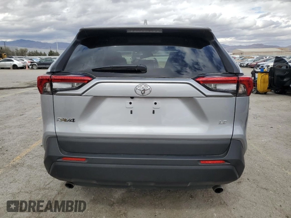 2024 Toyota RAV4 LE with VIN 2T3H1RFV8RW321834, listed as a Copart auction lot 49007425 with 27,059 mi miles and Salvage Title. Bid and sale history available at carsss.com. Image 6.
