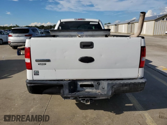 2008 Ford F-150 XL with VIN 1FTVX12588KD44322, listed as a Copart auction lot 73858284 with Not provided miles and Non repairable. Bid and sale history available at DreamBid. Image 6.