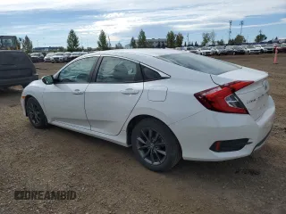 2021 Honda Civic Sedan EX with VIN 2HGFC2F7XMH004318, listed as a Copart auction lot 72408934 with 35,768 mi miles and Clean Title. Bid and sale history available at carsss.com. Image 2.