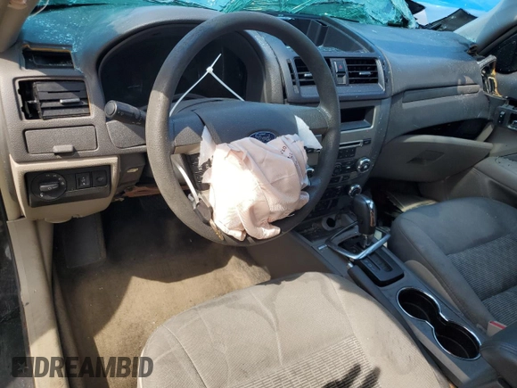 2012 Ford Fusion SE with VIN 3FAHP0HA3CR167698, listed as a Copart auction lot 55909695 with 128,025 mi miles and Salvage title. Bid and sale history available at DreamBid. Image 8.