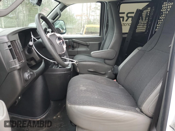 2019 GMC Savana Cargo with VIN 1GTW7AFG5K1337812, listed as a Copart auction lot 42921995 with Not Provided miles and Salvage Title. Bid and sale history available at carsss.com. Image 7.