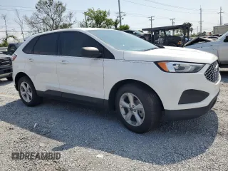 2024 Ford Edge SE with VIN 2FMPK4G90RBB20070, listed as a Copart auction lot 56190905 with 2,428 mi miles and Salvage title. Bid and sale history available at DreamBid. Image 4.