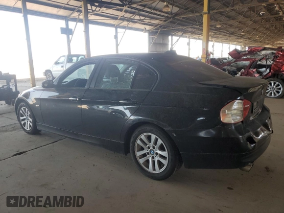 2006 BMW 3 Series 325i with VIN WBAVB13536KX51777, listed as a Copart auction lot 57082425 with 206,336 mi miles and Salvage title. Bid and sale history available at DreamBid. Image 2.