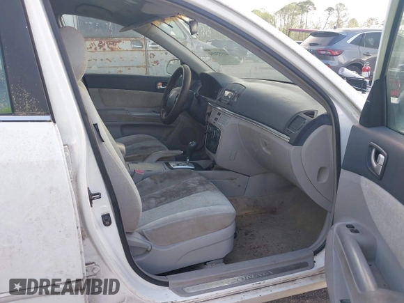 2006 Hyundai Sonata GLS with VIN 5NPEU46F06H069960, listed as a IAAI auction lot 41955094 with 120,662 mi miles and . Bid and sale history available at DreamBid. Image 5.