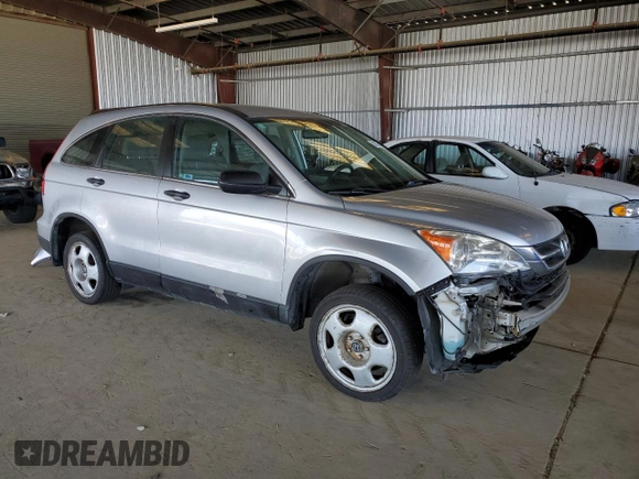 2010 Honda CR-V LX with VIN 5J6RE3H33AL024487, listed as a Copart auction lot 62032415 with 170,042 mi miles and Salvage title. Bid and sale history available at DreamBid. Image 4.