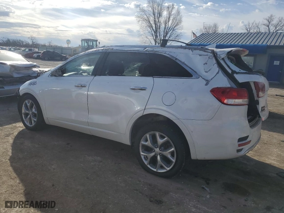 2016 Kia Sorento SX with VIN 5XYPK4A50GG107788, listed as a Copart auction lot 46645685 with 0 mi miles and Salvage Title. Bid and sale history available at carsss.com. Image 2.
