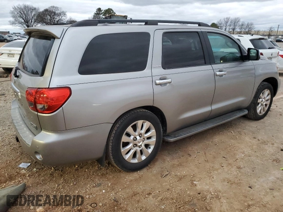 2008 Toyota Sequoia Platinum with VIN 5TDZY67A88S003285, listed as a Copart auction lot 87269764 with 292,577 mi miles and Clean Title. Bid and sale history available at carsss.com. Image 3.