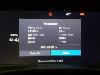 2023 Volvo C40 Recharge Pure Electric Plus with VIN YV4ED3GL9P2051956, listed as a Copart auction lot 89019095 with 62,222 mi miles and Clean Title. Bid and sale history available at carsss.com. Image 9.