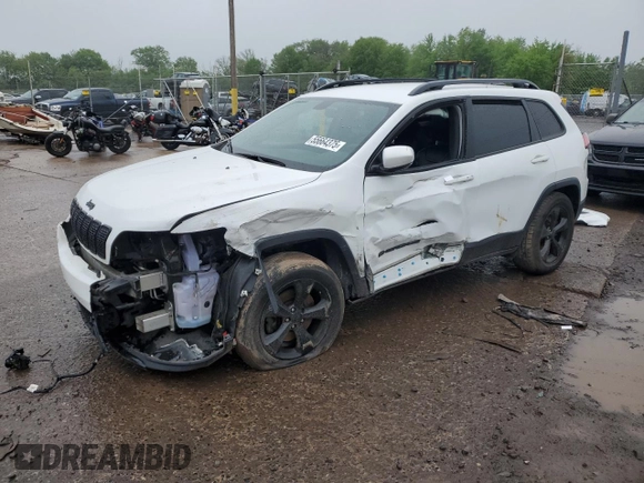 2020 Jeep Cherokee Latitude Plus with VIN 1C4PJMLBXLD502687, listed as a Copart auction lot 55664375 with 101,818 mi miles and Salvage title. Bid and sale history available at DreamBid. Image 1.