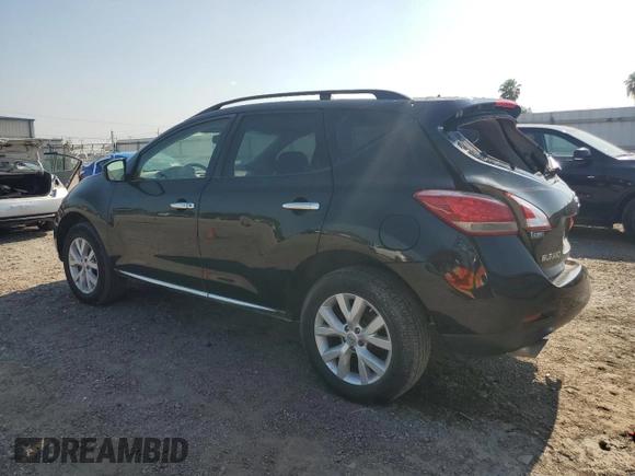 2014 Nissan Murano SV with VIN JN8AZ1MU7EW422241, listed as a Copart auction lot 66687584 with 126,082 mi miles and Salvage Title. Bid and sale history available at carsss.com. Image 2.