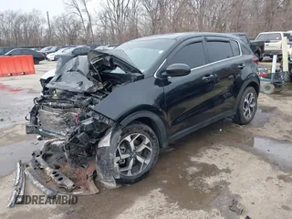 2021 Kia Sportage LX with VIN KNDPM3AC6M7858714, listed as a IAAI auction lot 41542186 with 140,617 mi miles. Bid and sale history available at carsss.com. Image 17.