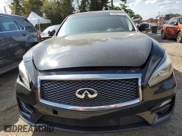 2018 Infiniti Q70 Luxe with VIN JN1BY1PP6JM330104, listed as a Copart auction lot 68830174 with 115,067 mi miles and Non repairable. Bid and sale history available at DreamBid. Image 5.