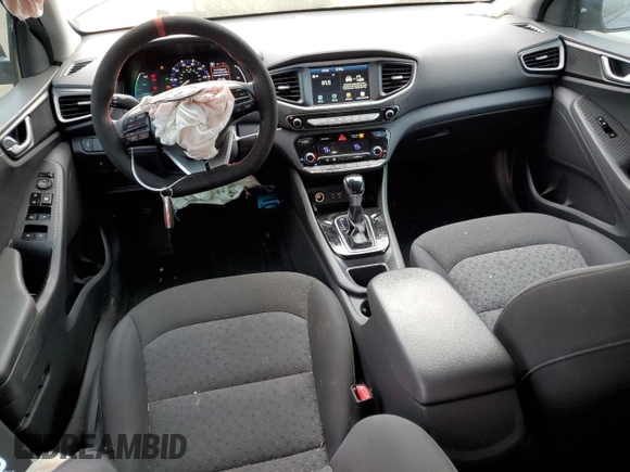 2019 Hyundai Ioniq Blue with VIN KMHC65LC4KU180704, listed as a Copart auction lot 46729075 with 102,336 mi miles and Salvage Title. Bid and sale history available at DreamBid. Image 8.