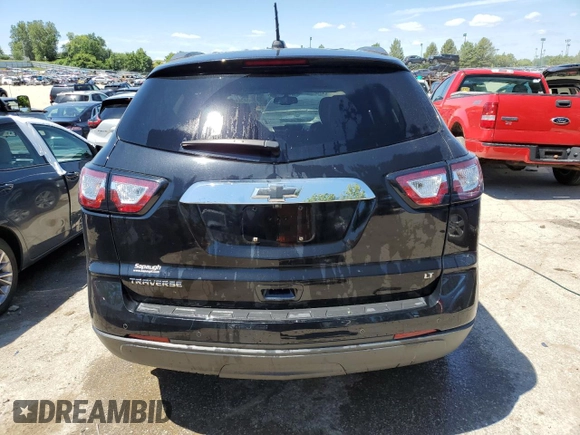 2017 Chevrolet Traverse LT with VIN 1GNKRHKD9HJ338586, listed as a Copart auction lot 58360584 with 89,066 mi miles and Salvage Title. Bid and sale history available at DreamBid. Image 6.
