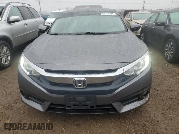 2017 Honda Civic Sedan EX-L with VIN 19XFC1F74HE003563, listed as a Copart auction lot 86377304 with 132,571 mi miles and Salvage Title. Bid and sale history available at carsss.com. Image 5.