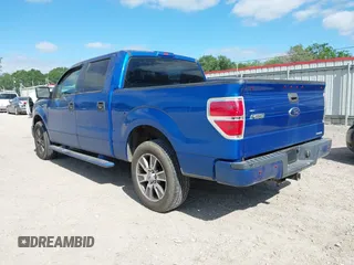 2014 Ford F-150 XL with VIN 1FTEW1CM9EFA37657, listed as a IAAI auction lot 42014824 with 235,969 mi miles. Bid and sale history available at carsss.com. Image 3.