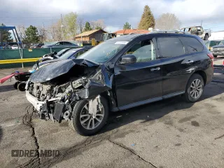 2014 Nissan Pathfinder SV with VIN 5N1AR2MM2EC646466, listed as a Copart auction lot 54701895 with 136,655 mi miles and Salvage title. Bid and sale history available at DreamBid. Image 1.