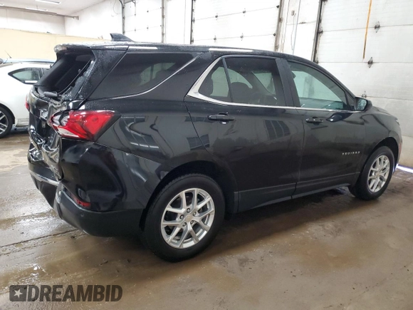 2023 Chevrolet Equinox LT with VIN 3GNAXUEG0PL147369, listed as a Copart auction lot 49589675 with 43,528 mi miles and Salvage title. Bid and sale history available at DreamBid. Image 3.