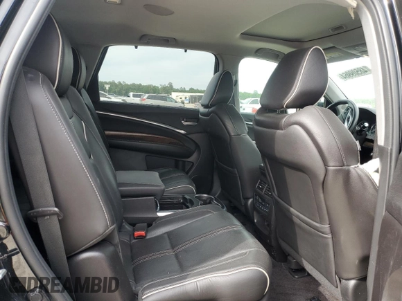2017 Acura MDX Sport Hybrid w/Advance Pkg with VIN 5FRYD7H77HB000719, listed as a Copart auction lot 48509964 with 103,000 mi miles and Salvage Title. Bid and sale history available at carsss.com. Image 10.