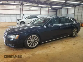 2011 Audi A8 z VIN WAURVAFD4BN005925, wystawiony jako Copart lot #56998325 z przebiegiem 147 449 mil mil oraz Tytuł czysty. Historia ofert i sprzedaży dostępna na DreamBid. Obrazek 1.